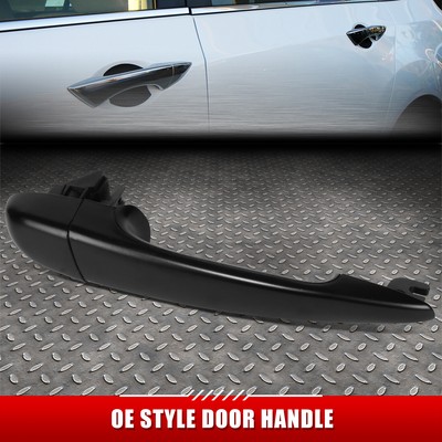 ДЛЯ 00-05 BMW 3-Й СЕРИИ ЧЕРНАЯ ЗАГРУНТОВАННАЯ РУЧКА ТЯГИ ПЕРЕДНЕЙ ПРАВОЙ ПАССАЖИРСКОЙ ДВЕРИ