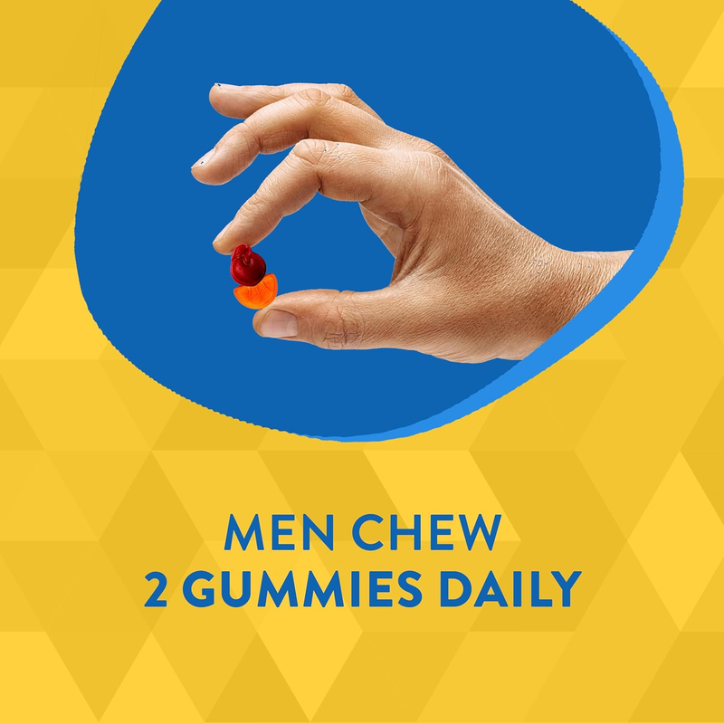 Nature’s Way Alive! Men’s 50+ Daily Gummy Multivitamins, Supports Healthy Brain