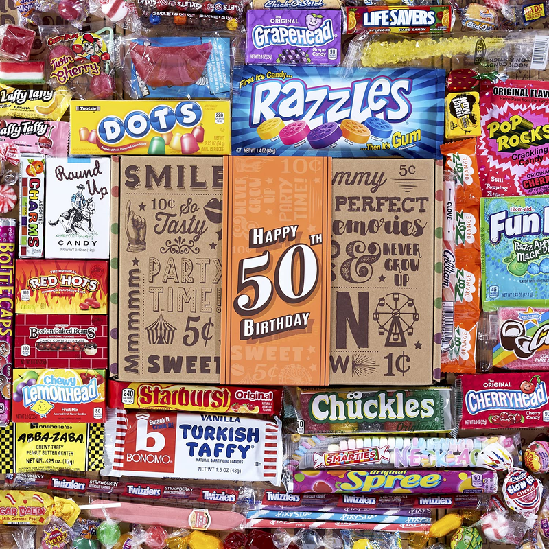 - 1972 Decade Nostalgic Childhood Candies - F