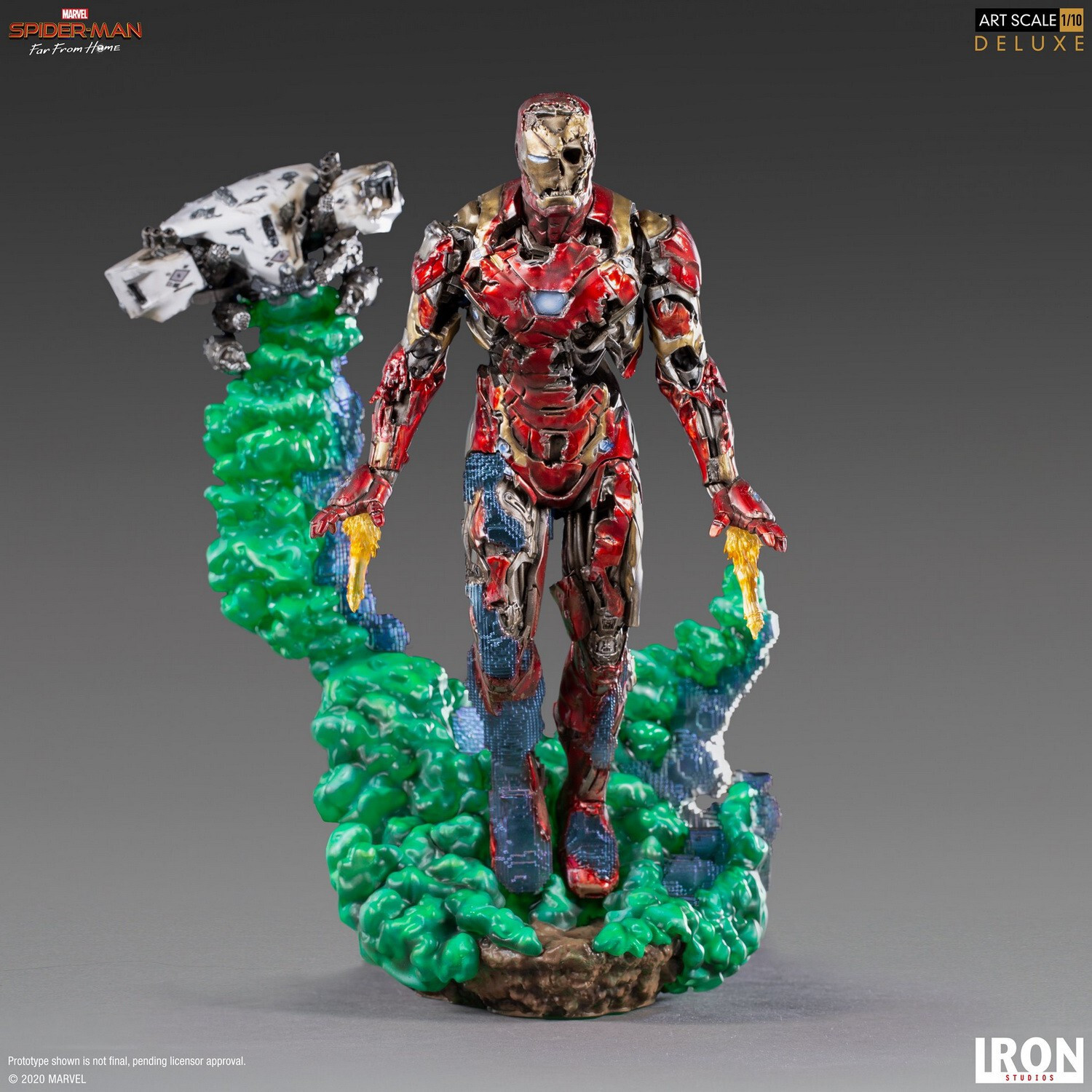 iron studios アイアンスタジオ アイアンマン ゾンビ版 1/10 2022 Iron Studios Marvel Zombie Iron Man 1/10 Statue Figure