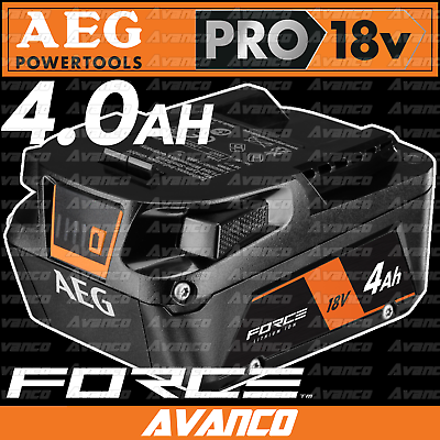 Aeg 18v 6.0 ah force battery sales