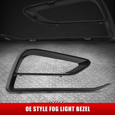 Для 17-18 Chevrolet Cruze OE Style Черная отделка противотуманных фар со стороны переднего пассажира