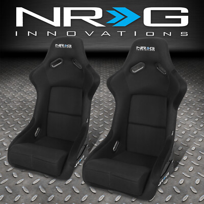 ПАРА NRG BUCKET RACING SEAT / SEATS FIBER GLASS / STEEL LEFT + RACING SEAT