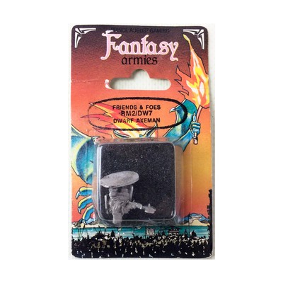 Prince August Fantasy Armies Dwarf Axeman Pack New