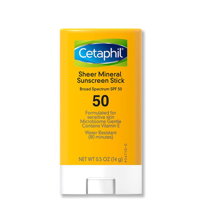 CETAPHIL Sheer Mineral Sunscreen Stick for Face & Body , 0.5oz , 100%... 