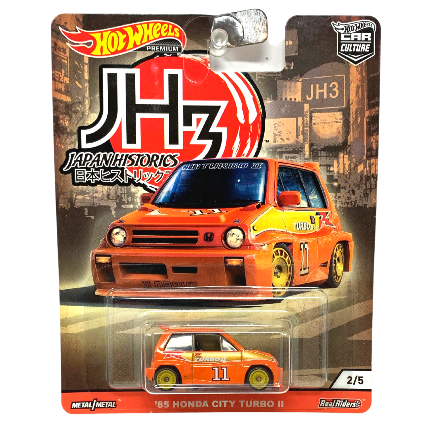 Hot Wheels Premium Car Culture Japan Historics Honda City