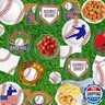 Baseball Birthday Party Decorations 100Pcs Baseball Plates and Napkins for Sports Theme Birthday Party Supplies
