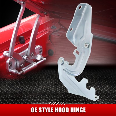 [1 шт.] Для 08-17 Mitsubishi Lancer Стальная петля капота с левой стороны водителя в стиле OE