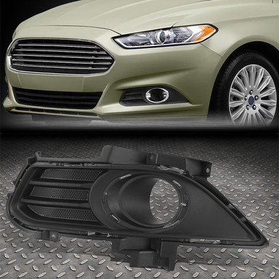 Для 13-16 Ford Fusion OE Style Черная рамка противотуманной фары с левой стороны водителя