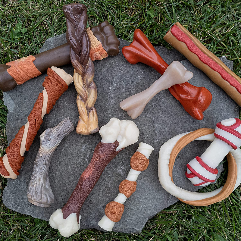 Premium Power Chew Dog Toy: Nylabone Antler Alternative in Venison