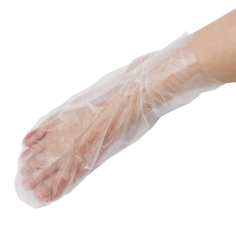 Clear Plastic Disposable Bath Liner Foot Pedicure Spa Wax Cover Bag Sock 200PCS