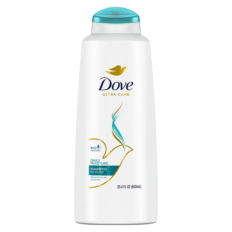 Dove Ultra Care Shampoo Daily Moisture for Dry Hair Shampoo with Bio-Restore Com