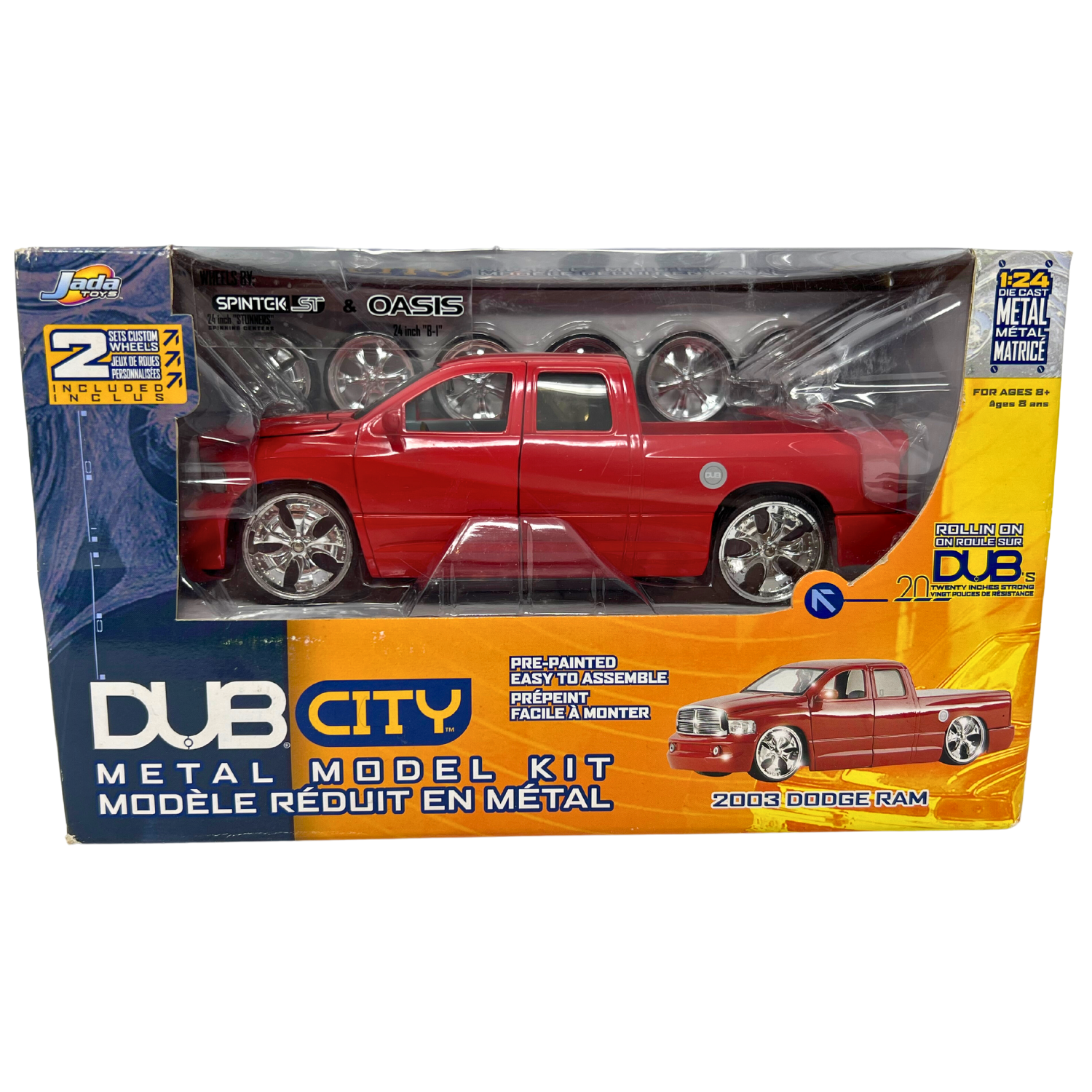 Jada 1/24 2003 ダッチラム Jada Dub City 2003 Dodge Ram 1:24 Diecast Metal Model Kit | eBay