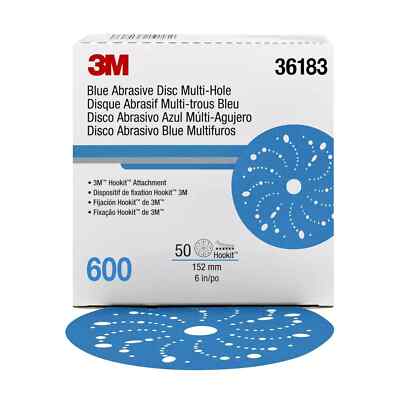 3M Hookit Purple Finishing Film Abrasive Disc 260L, 5 In, P1000, Hookit - View #12