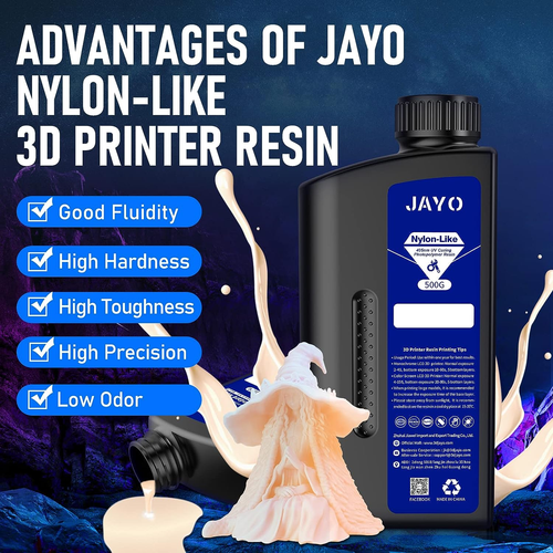 JAYO 10KG ABS-Like/Water Washable/Standard Resin 1KG/SET 405nm 3D Printer Resin