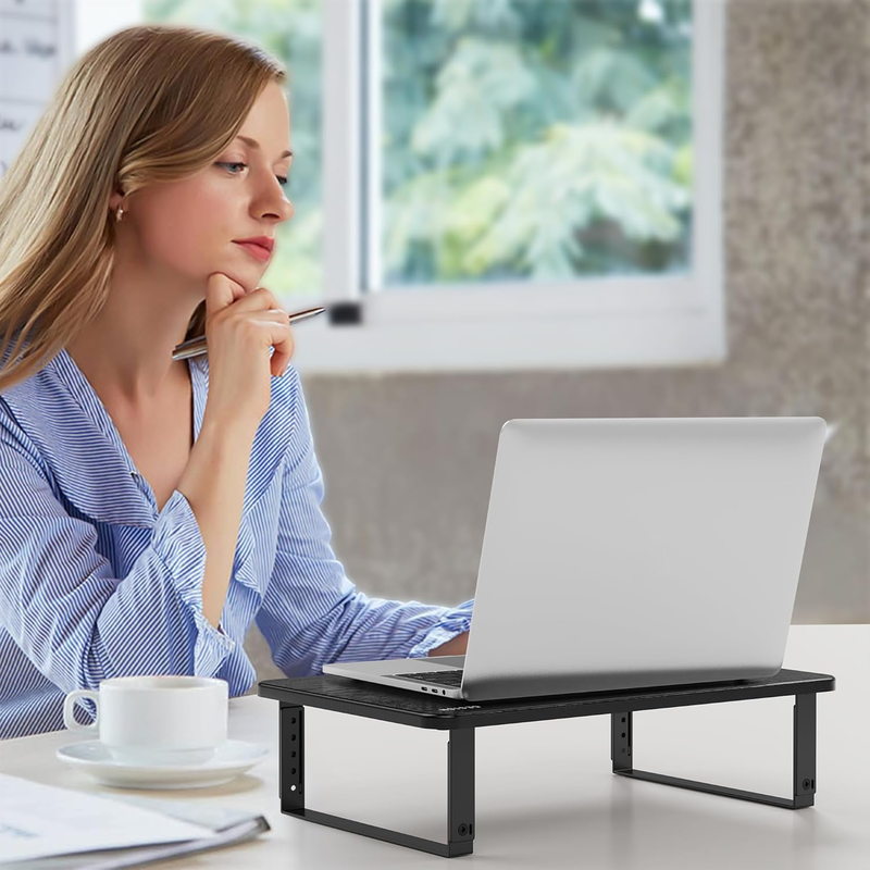 MS01 Monitor Stand Riser, Height Adjustable Laptop Stand, Computer Monitor Stand