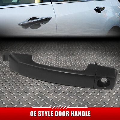 Для 07-14 Toyota FJ Cruiser Черная наружная ручка передней левой двери водителя с замочной скважиной