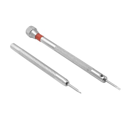 Pre-owned River Eon 1962 Made White Zirconia From Swarovski Watch For Steel Ear Fork Gifts In Silver