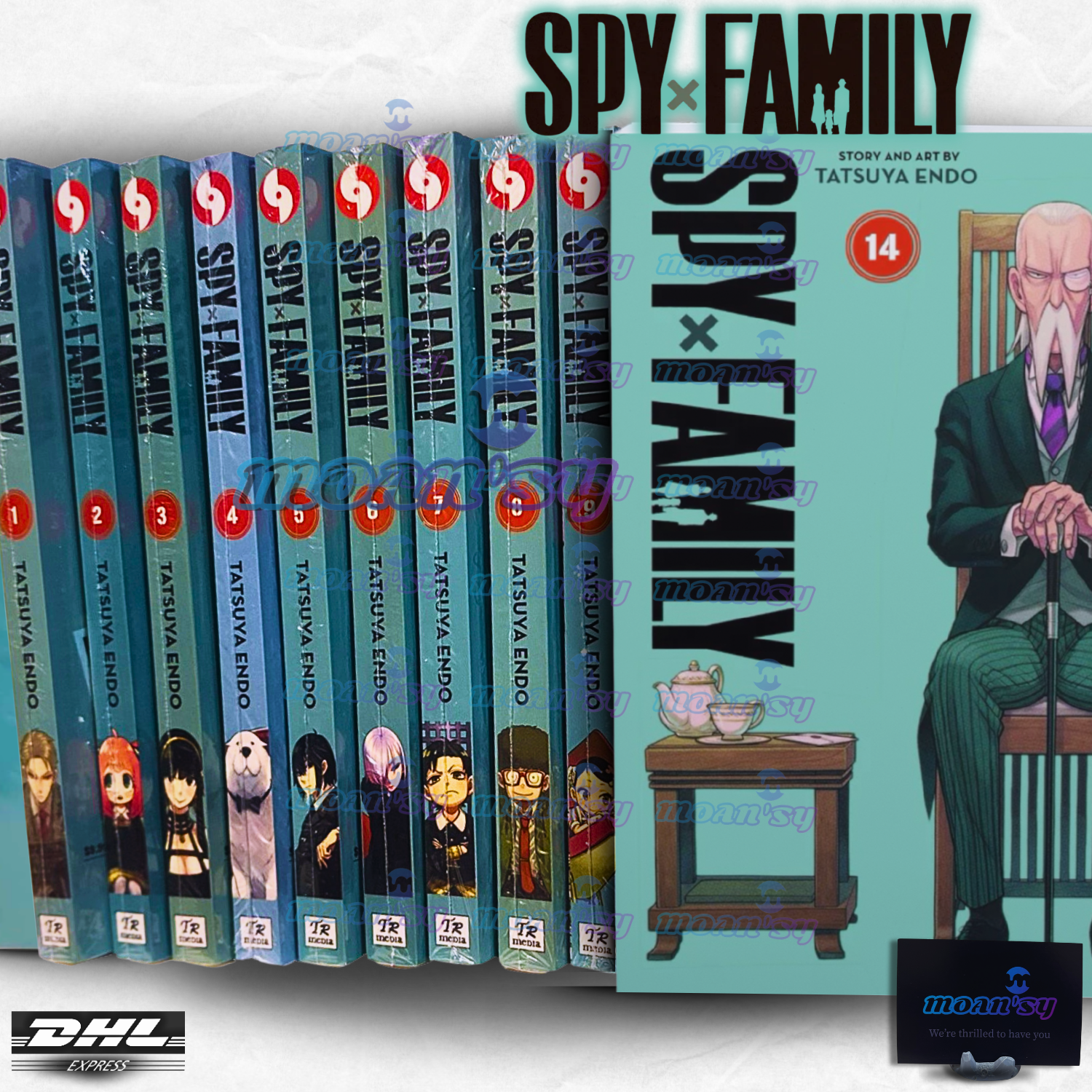 【インドネシア語版】SPY×FAMILY 6巻セット　シュリンク未開封品 インドネシア語版】SPY×FAMILY 6巻セット シュリンク未開封品