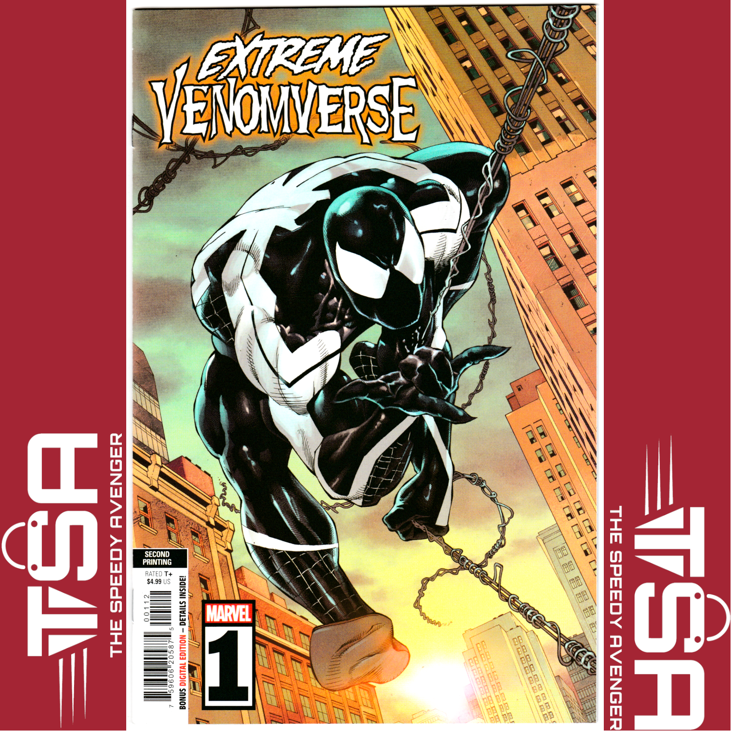 EXTREME VENOMVERSE #1 Paolo Siqueira 2nd Printing FIRST SAMURAI VENOM KEY!!