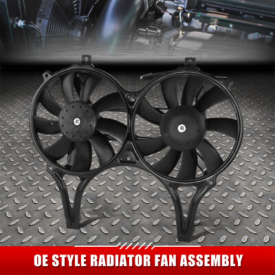 Для 96-02 Mercedes E300 E320 E420 E430 E55 AMG Вентилятор охлаждения радиатора в сборе