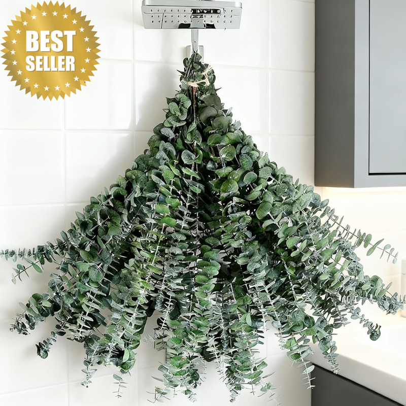 Natural Dried Eucalyptus Stems, 30 Pieces, 38-40Cm Length, Fresh-Looking Branche