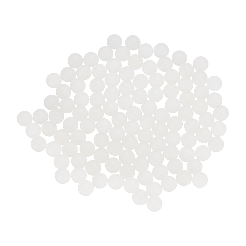 200Pcs Nylon Bearing Balls 2.5Mm Solid Plastic Balls, G1 Precision Bearing Ball