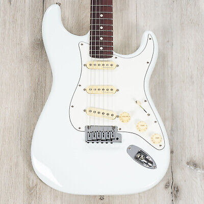 Fender Custom Shop Jeff Beck Signature Stratocaster Guitar, Olympic White