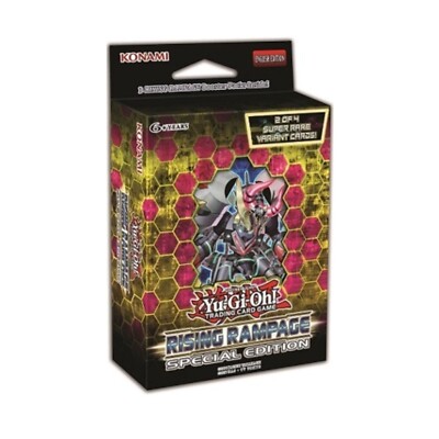 YUGIOH RISING RAMPAGE SPECIAL EDITION New