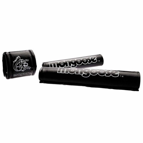 Mongoose vinyl pad set black - old school bmx | eBay