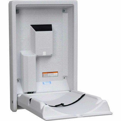 vertical baby changing table