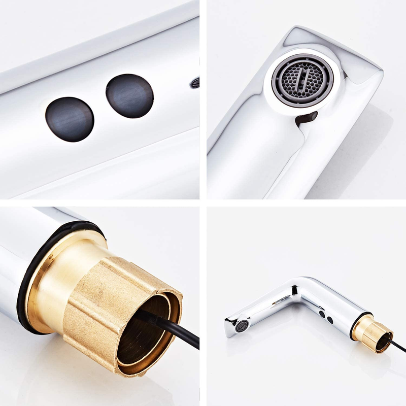 Automatic Sensor Faucet Touchless Bathroom Faucet Motion Activated Sink Tap Elec