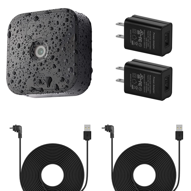 With 30 Ft/9 M Weatherproof Cable For Blink Xt / Xt2 & All-n