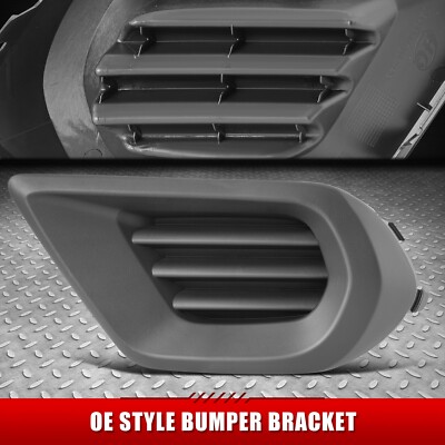 Для 14-16 Subaru Forester OE Style Матово-черная крышка передней левой боковой противотуманной фары