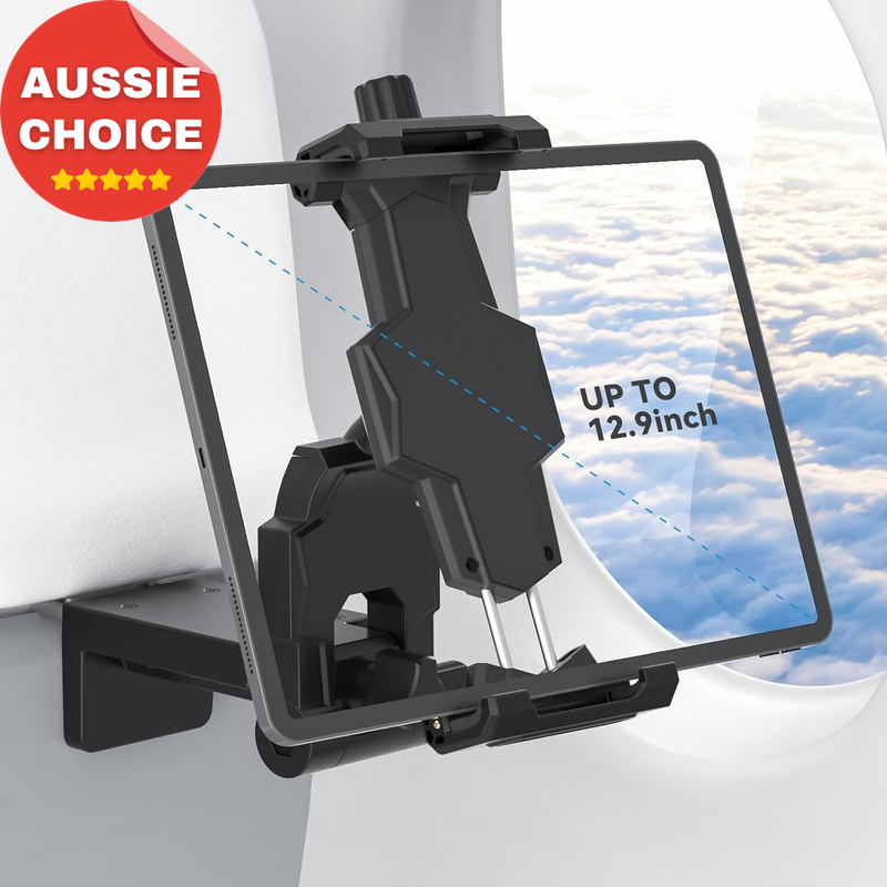 Adjustable Airplane Tablet Holder 360° Rotating Ipad Phone Switch Tesla Model 3