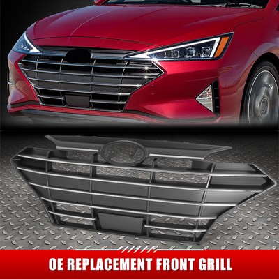 Для 19-20 моделей Elantra Eco Essential Limited Роскошная передняя решетка радиатора с эмблемой