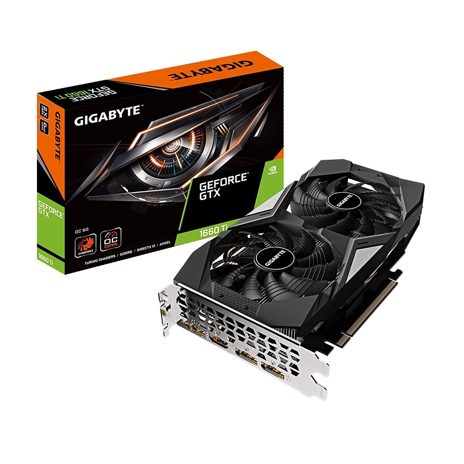 GIGABYTE GTX 1660TI 6GB OC GDDR5 | eBay GIGABYTE GTX 1660TI 6GB OC GDDR5 | eBay