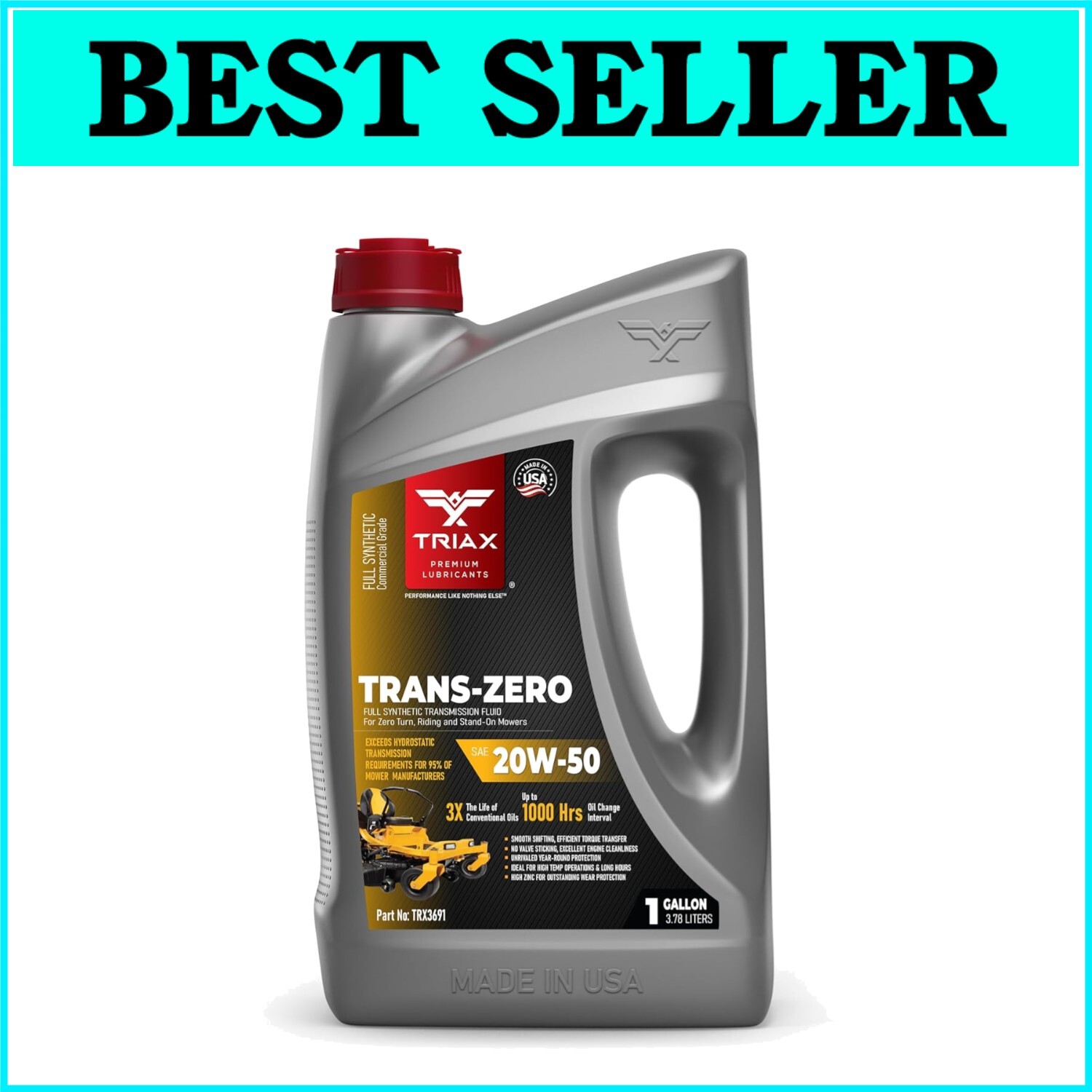 Trans Zero 20W-50 Full Synthetic Transmission Oil - Ideal