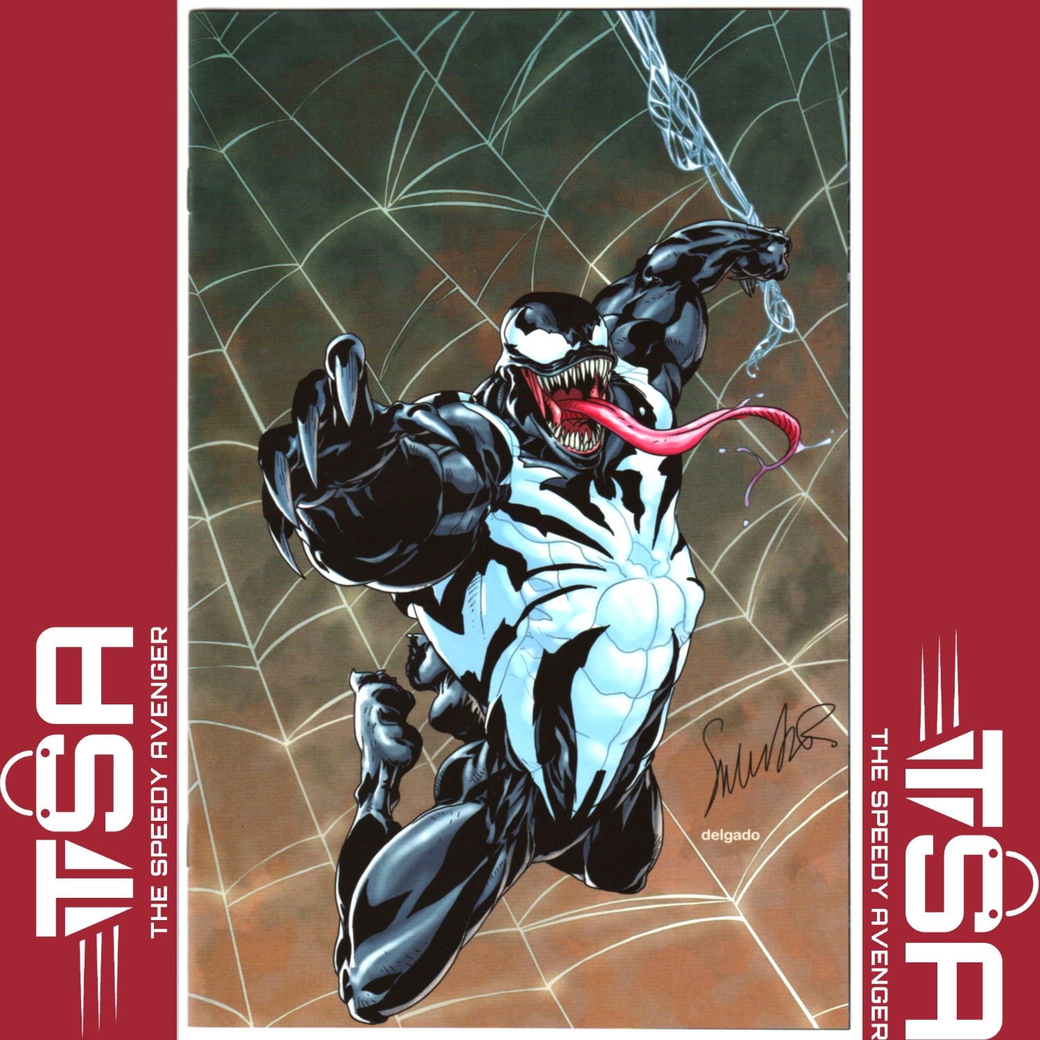 VENOMVERSE REBORN #1 Salvador Larroca 2nd Printing 1:25 Virgin Incentive Ratio