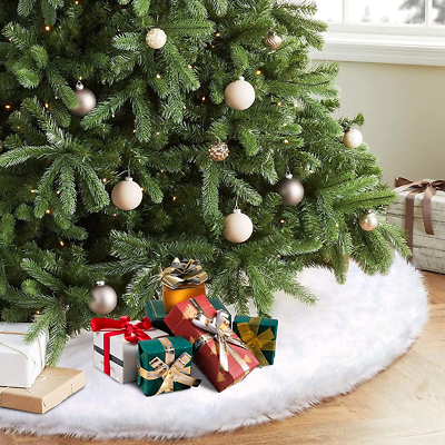 Fur tree skirt outlet