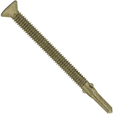 #14 X 3-1/4'' Reamer Tek Torx/Star Head Self-Drilling Wood to Metal Screws - 5 Lb