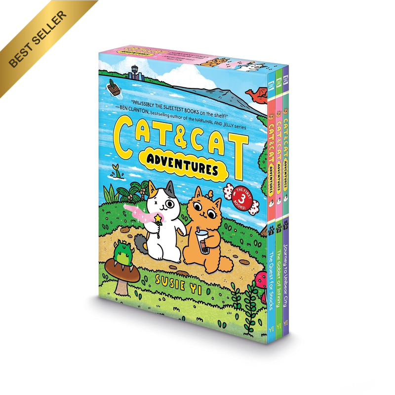 Cat & Cat Adventures 3-Book Box Set: the Quest for Snacks, the Goblet of Infinit