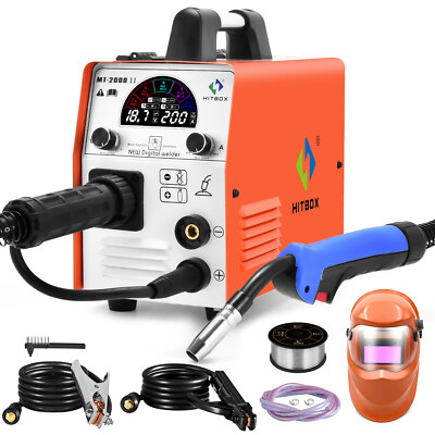 3 in 1 MIG Welder 200A 110/220V IGBT Digital MIG ARC Lift TIG Welding Machine