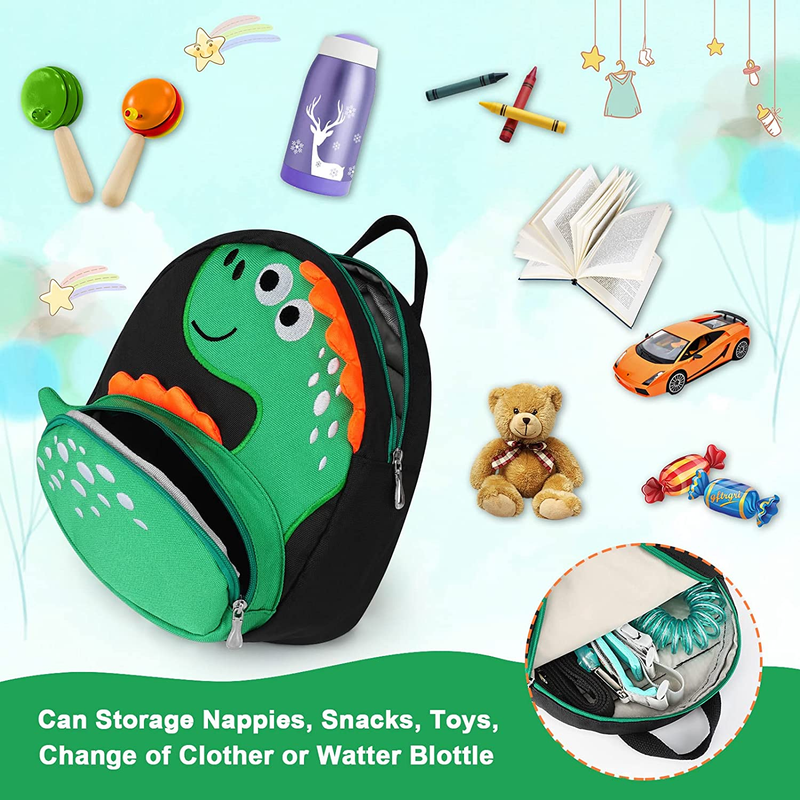 Toddler Backpack Harness with Safety Leash, anti Lost Wrist Link for Baby Boys