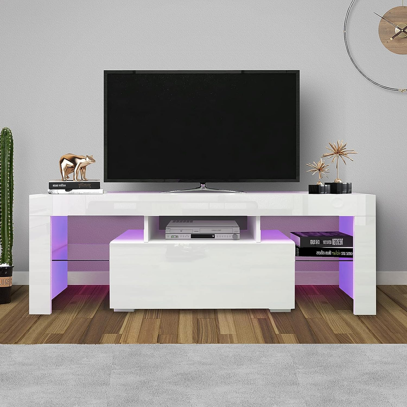 LED TV Stand for 55 60 Inch TV,