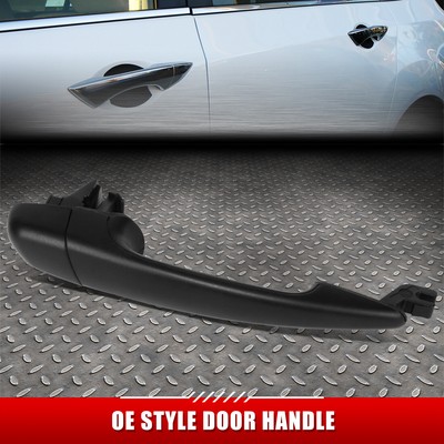 ДЛЯ 00-06 BMW 3-SERIES M3 ЧЕРНАЯ ТЕКСТУРИРОВАННАЯ РУЧКА ТЯГИ ПЕРЕДНЕЙ/ ЗАДНЕЙ ПРАВОЙ ДВЕРИ