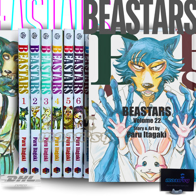 Beastars Manga Vol 1-22 English Full Set Comic Books New by Paru Itagaki