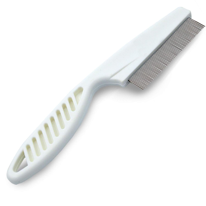 Pet Detangling Comb Dog Cat Grooming Steel Rounded Teeth Anti-Static Mat Remover