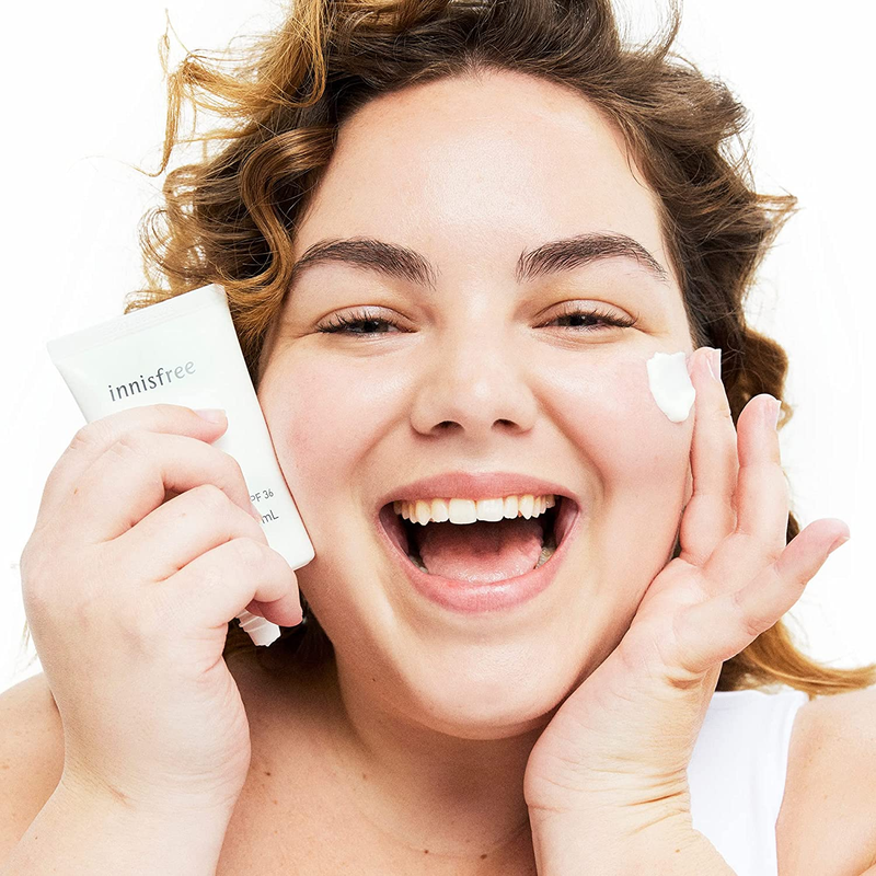 Innisfree Daily UV Defense Broad Spectrum SPF 36 Invisible Sunscreen: Hydrating,