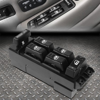 ДЛЯ 00-02 SILVERADO SIERRA TAHOE YUKON CREW CAB ВЫКЛЮЧАТЕЛЬ СТЕКЛОПОДЪЕМНИКА СО СТОРОНЫ ВОДИТЕЛЯ